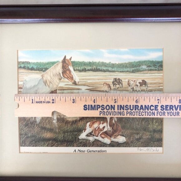 KEVIN MCBRIDE A New Generation Framed Horse & Pony Signed Print & Frame - Picture 16 of 16